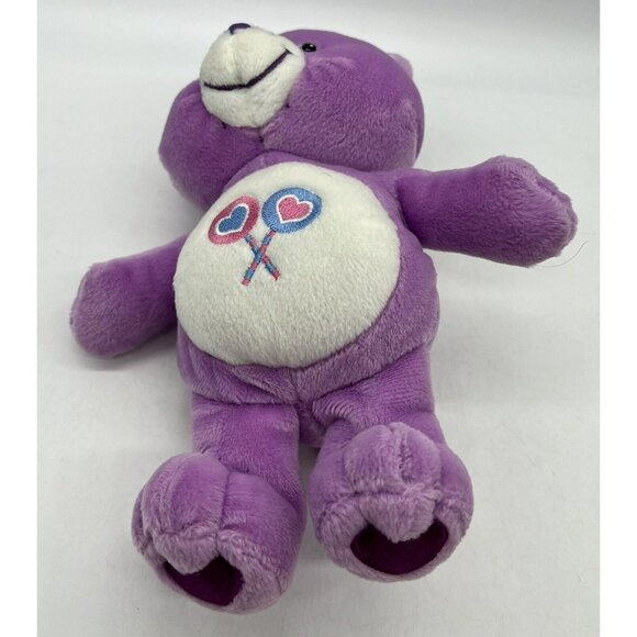 Care Bears 2002 Share Bear Lollipops 8 inch Plush Play Along Special Edition - Picture 4 of 10